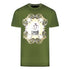 Cavalli Class Mens Qxt61S Jd060 04050 T Shirt Green